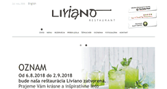 Desktop Screenshot of liviano.sk
